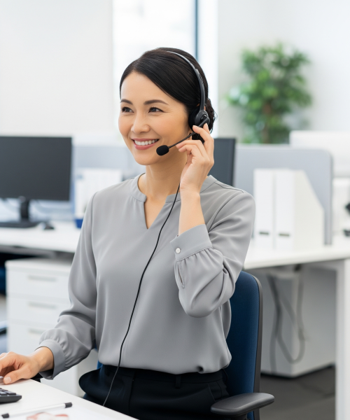 Professionele virtual assistent ondersteunt klantenservice en administratie